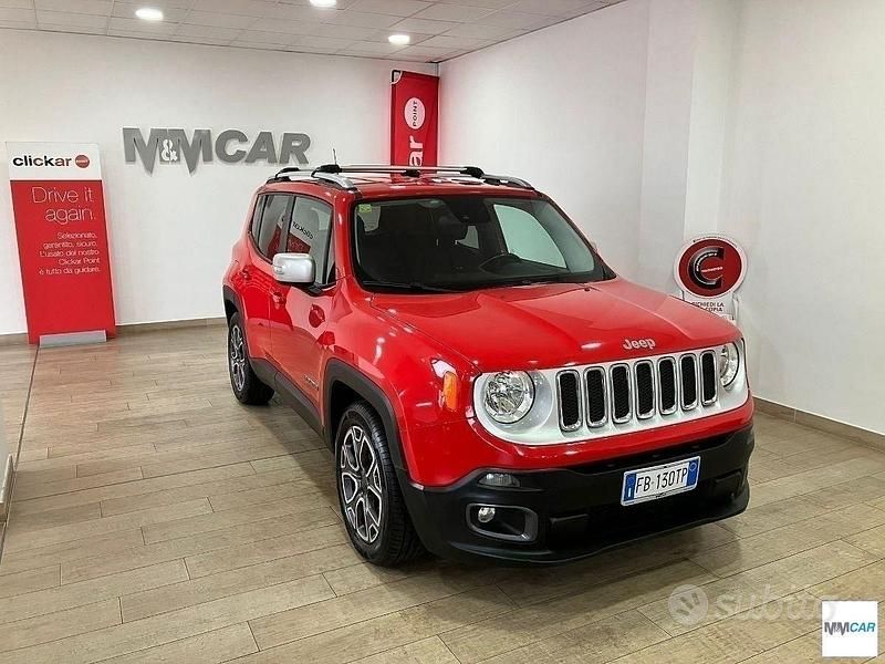 Rosso Usata 2016 Jeep Renegade Limited SUV | 10.500 € (Buon prezzo) - Immagine 1/4