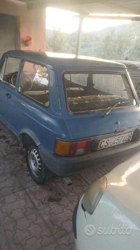 Usata Autobianchi A112 1981 Blu Utilitaria