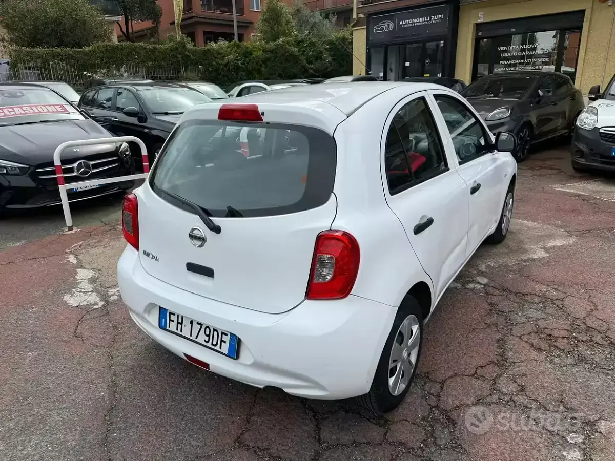 Usata Nissan Micra Visia 80 CV (58 kW) 2017 Bianco Utilitaria