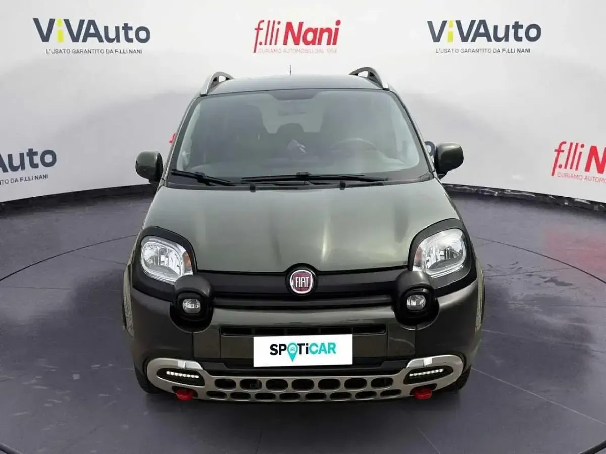 Usata Fiat Panda Cross Cross 95 CV (69 kW) 2017 Verde Utilitaria