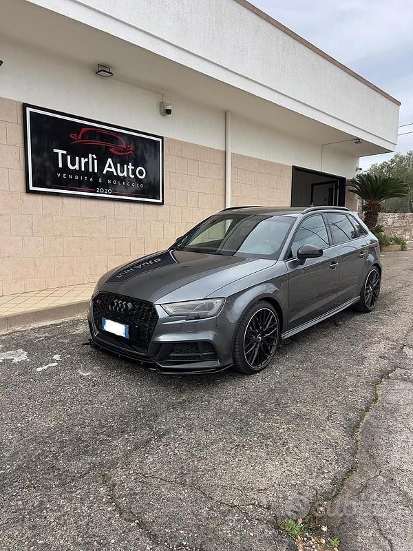 Usata Audi A3 300 CV (220 kW) 2019 Grigio Berlina