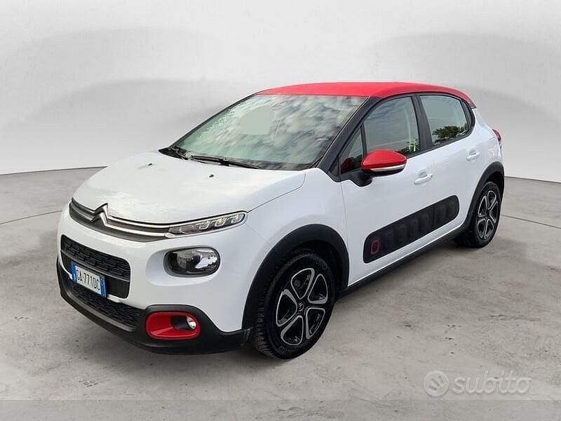 Bianco Usata 2020 Citroën C3 PureTech Due volumi | 11.500 € (Buon prezzo) - Immagine 1/2