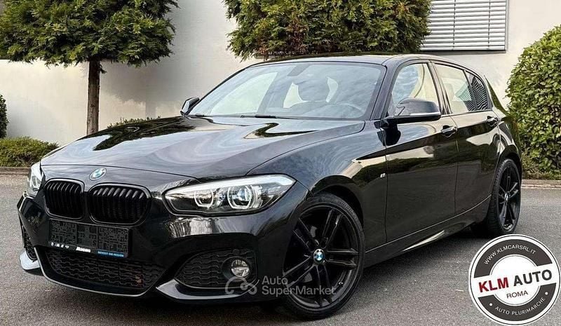 Usata BMW 118 Shadowline 136 CV (100 kW) 2018 Nero Utilitaria