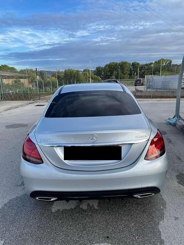 Usata Mercedes C220 Premium 194 CV (142 kW) 2019 Argento Berlina
