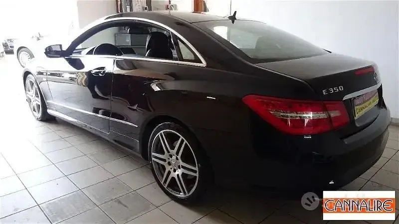 Usata Mercedes E350 2010 Nero Coupé