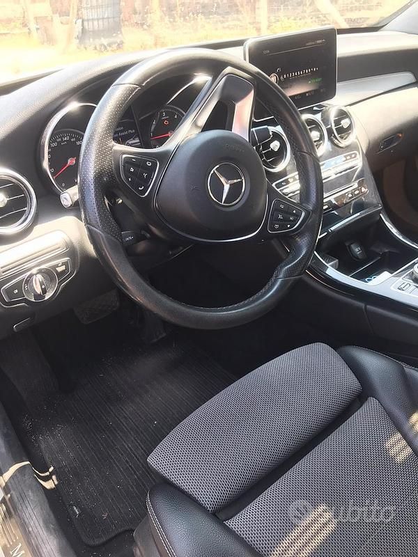 Usata Mercedes C200 2017 Grigio Berlina