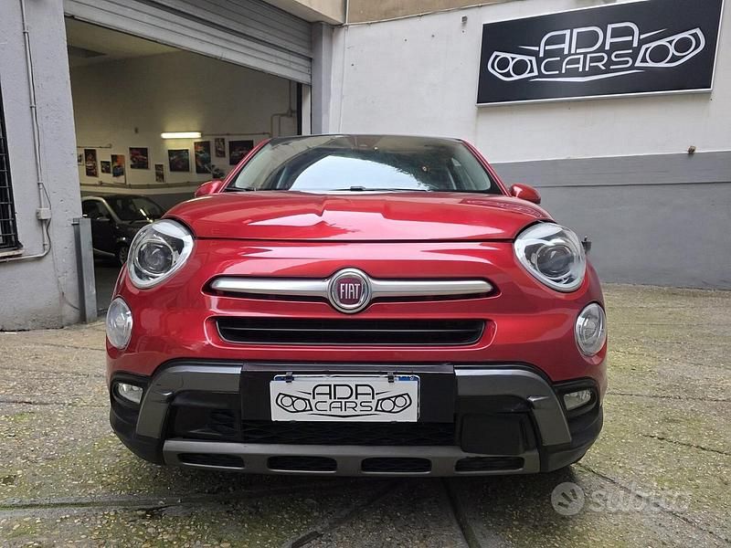 Usata Fiat 500X 140 CV (102 kW) 2016 Rosso SUV