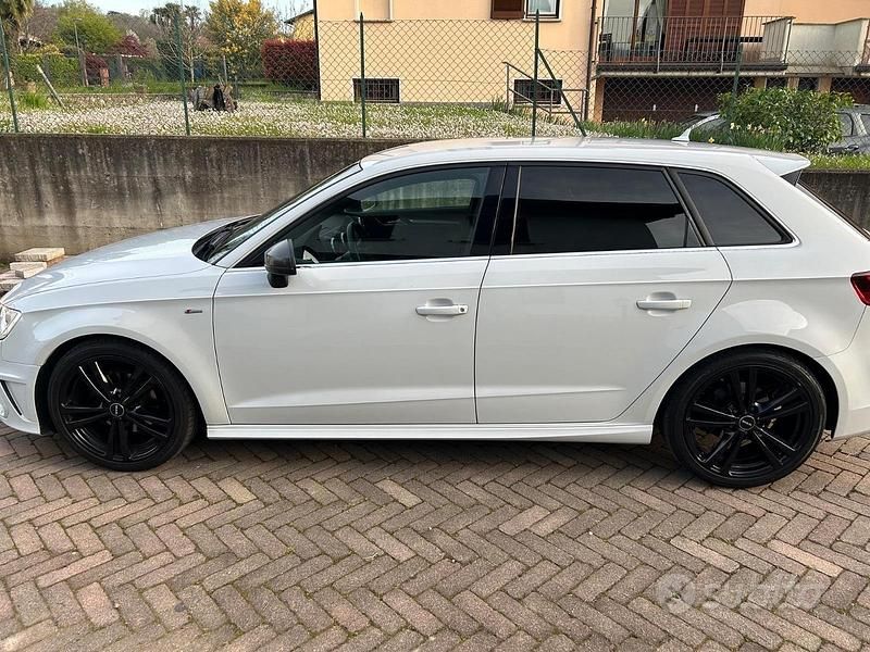 Usata Audi A3 S-Line 150 CV (110 kW) 2016 Bianco Berlina