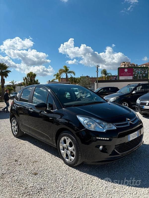 Usata Citroën C3 Live 75 CV (55 kW) 2016 Nero Utilitaria