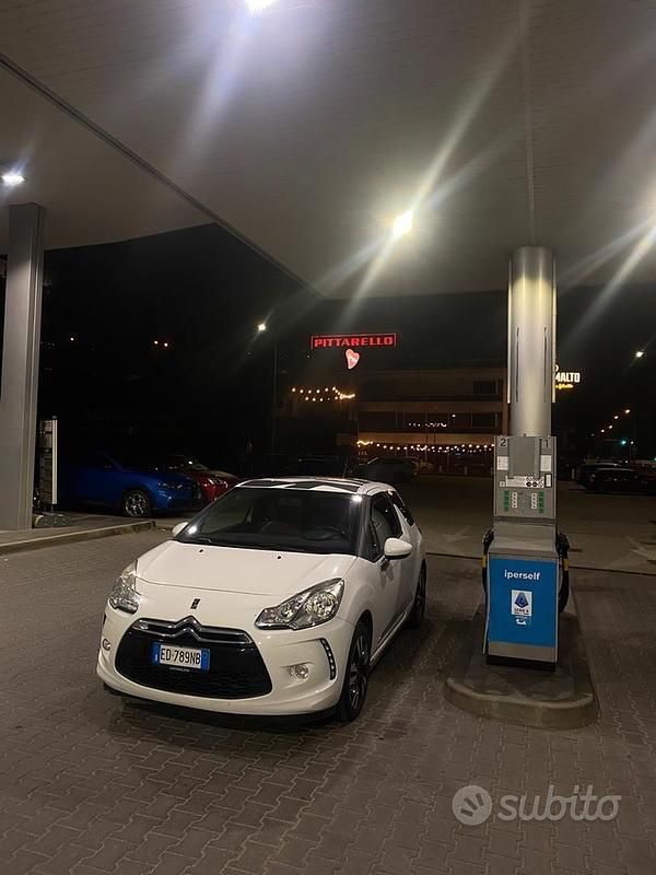 Usata DS Automobiles DS3 120 CV (88 kW) 2010 Bianco Monovolume