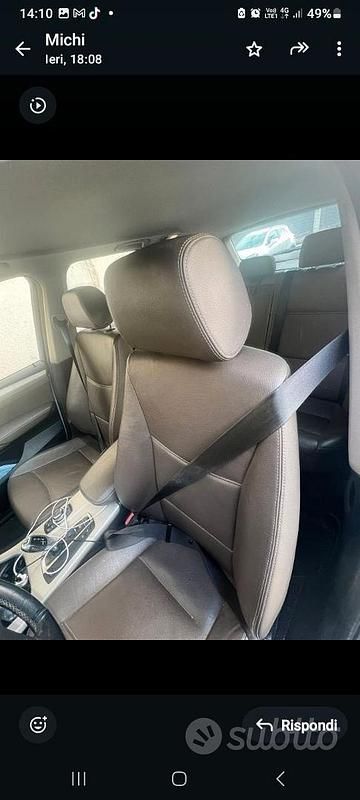 Usata BMW X3 177 CV (130 kW) 2011 Bianco SUV