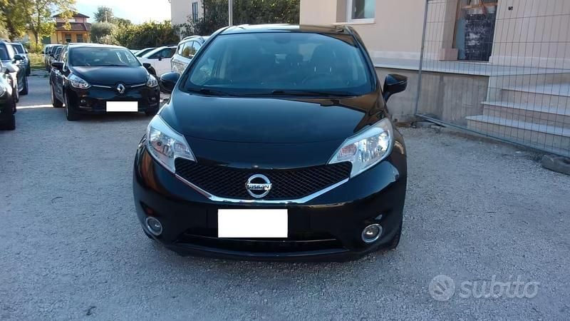 Usata Nissan Note N-TEC 90 CV (66 kW) 2016 Nero Utilitaria