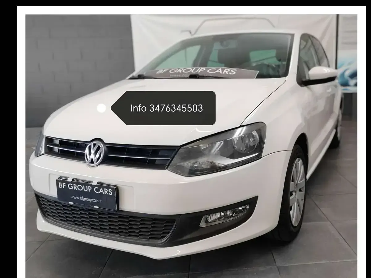 Usata VW Polo Comfortline 69 CV (50 kW) 2010 Bianca Utilitaria