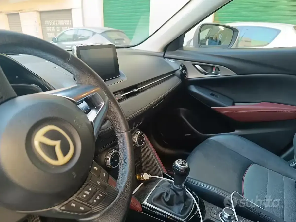 Usata Mazda CX-3 Exceed 105 CV (77 kW) 2017 Bianco SUV