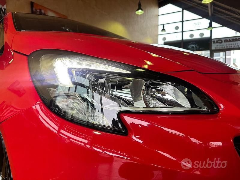 Usata Opel Corsa 90 CV (66 kW) 2015 Rosso Coupé