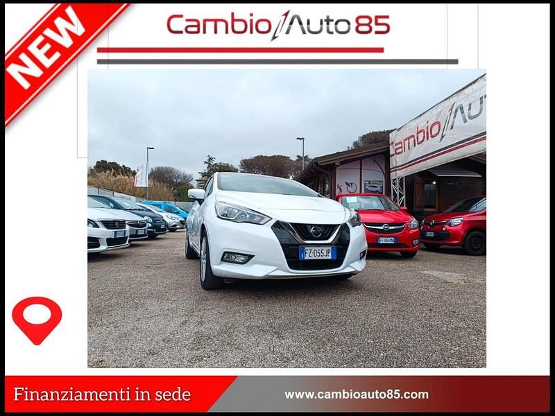 Usata Nissan Micra Visia+ 71 CV (52 kW) 2019 Bianco Utilitaria