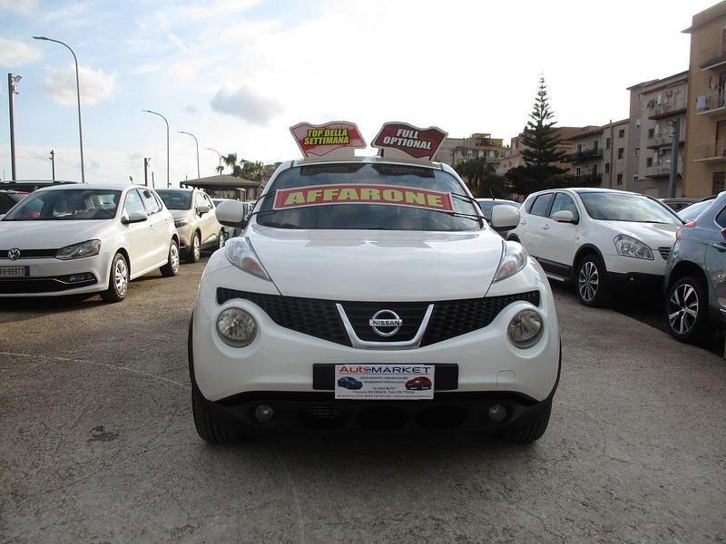 Usata Nissan Juke 110 CV (80 kW) 2010 Bianco SUV
