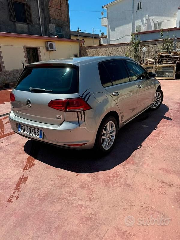 Usata VW Golf VII 90 CV (66 kW) 2015 Grigio Berlina