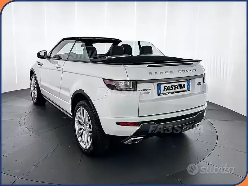 Usata Land Rover Range Rover evoque HSE Dynamic 179 CV (131 kW) 2017 Bianco Cabrio