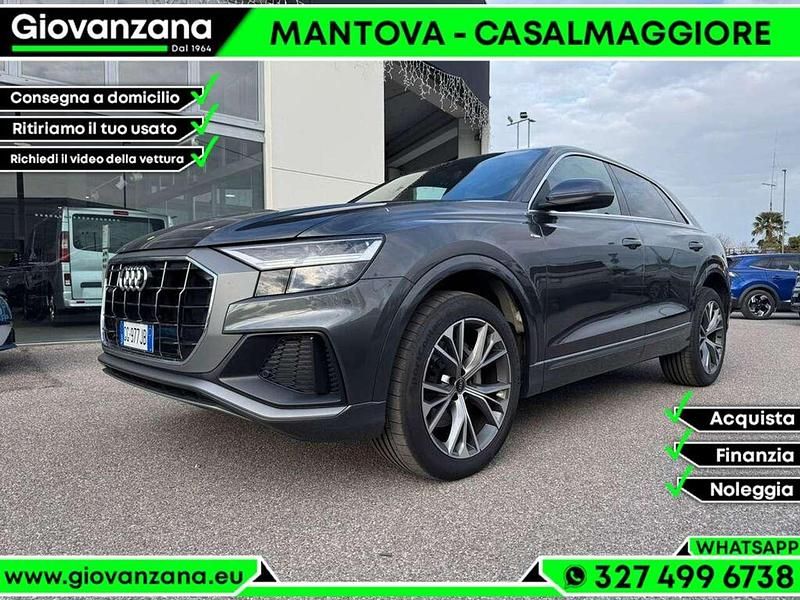 Usata Audi Q8 Sport 231 CV (169 kW) 2021 Grigio daytona SUV