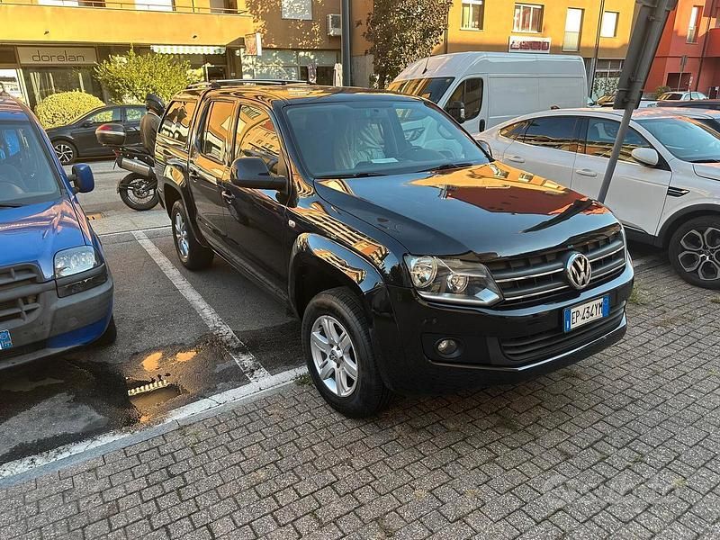 Usata VW Amarok 200 CV (147 kW) 2013 Nero Pick-up