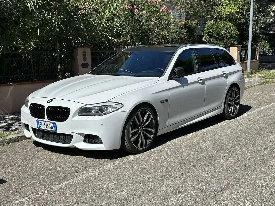 Usata BMW 525 M Sport 218 CV (160 kW) 2012 Bianco Berlina