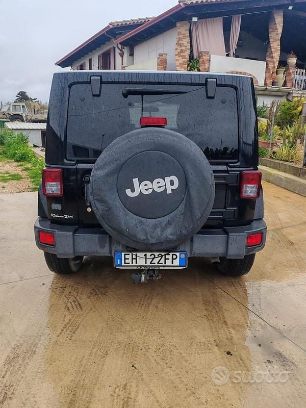 Usata Jeep Wrangler 2011 Nero SUV