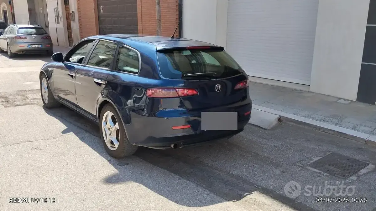 Usata Alfa Romeo 159 150 CV (110 kW) 2007 Bluazzurro Station wagon