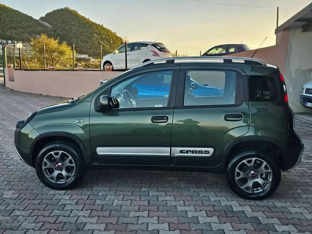 Usata Fiat Panda Cross Cross 95 CV (69 kW) 2018 Verde Utilitaria