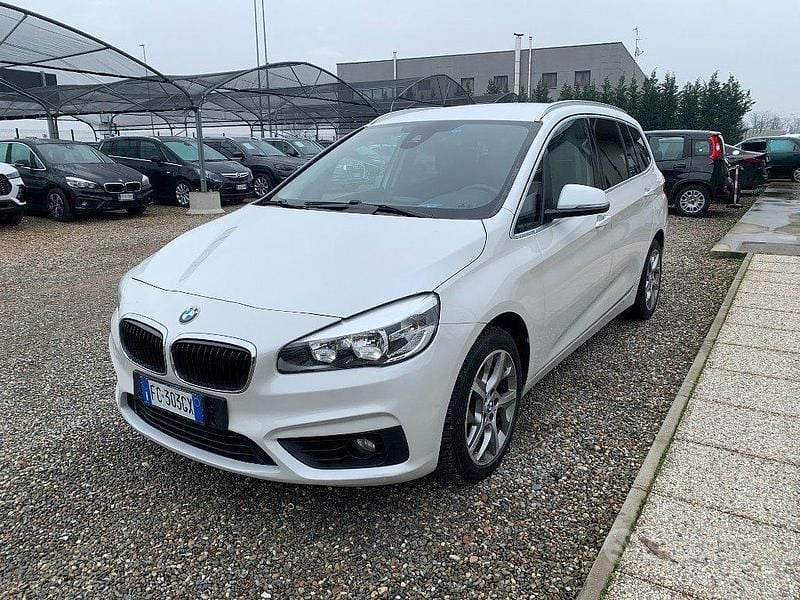 Usata BMW 216 Gran Tourer Advantage 116 CV (85 kW) 2016 Bianco Monovolume