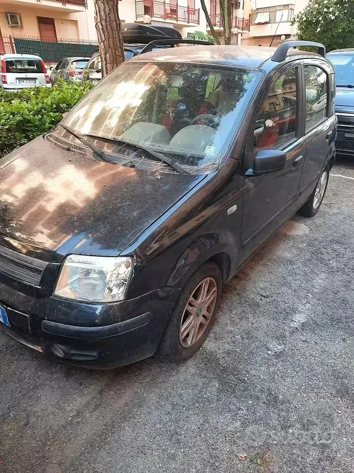 Usata Fiat Panda Dynamic 60 CV (44 kW) 2005 Nero Utilitaria