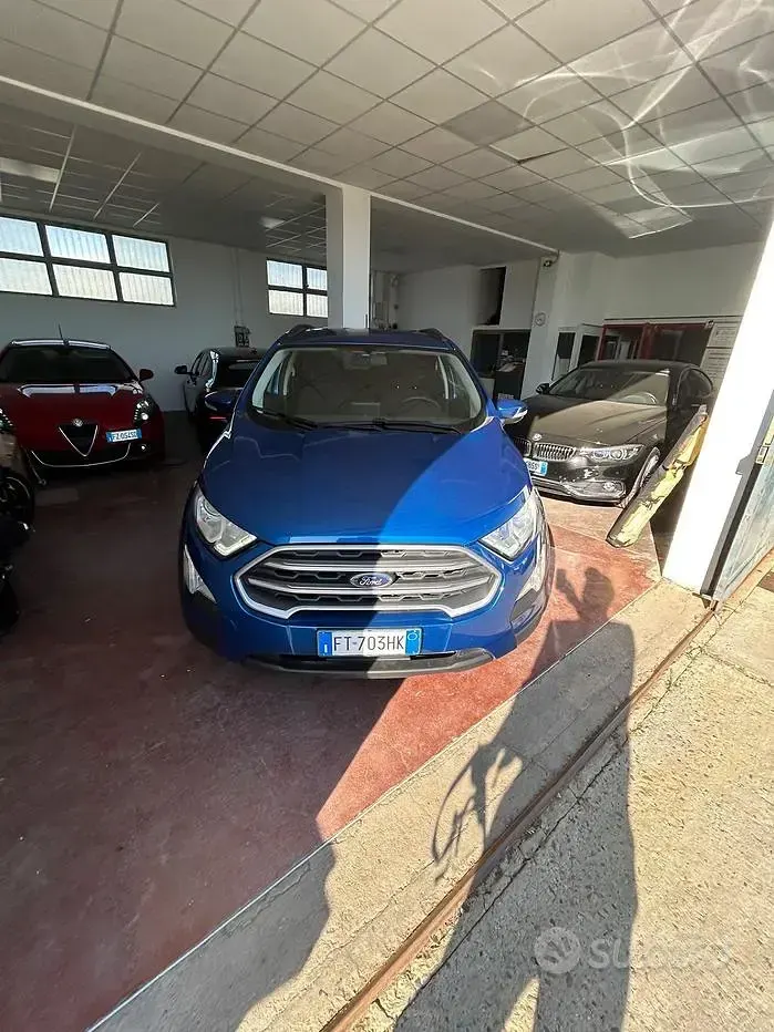 Usata Ford Ecosport 99 CV (72 kW) 2019 Blu SUV