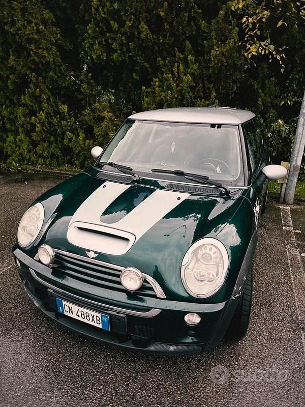 Usata Mini Cooper S 170 CV (125 kW) 2005 Verde Utilitaria