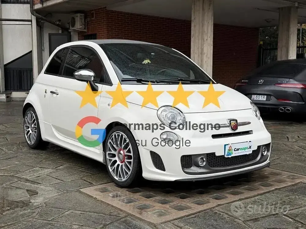 Usata Abarth 595C Competizione 160 CV (117 kW) 2013 Bianco Cabrio