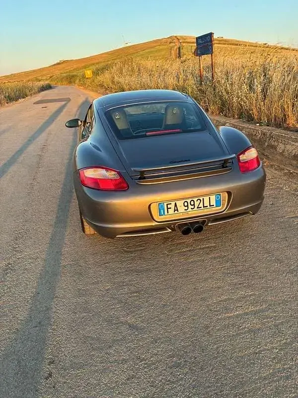 Usata Porsche Cayman 245 CV (180 kW) 2008 Grigio Coupé