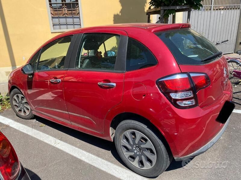 Usata Citroën C3 82 CV (60 kW) 2014 Rosso Utilitaria