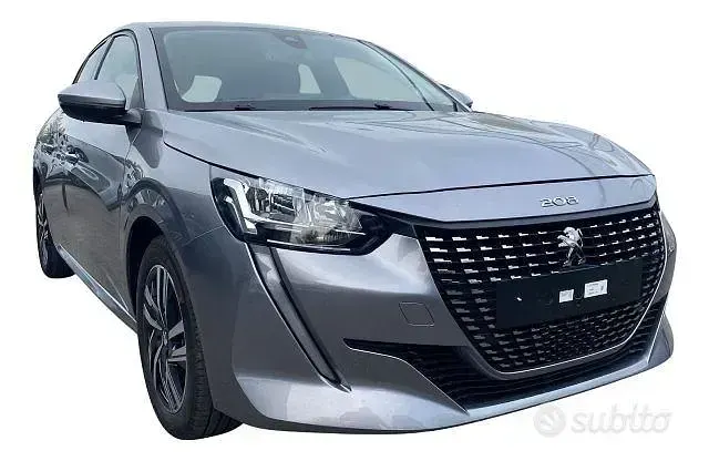 Usata Peugeot 208 Allure 101 CV (74 kW) 2019 Grigio Utilitaria