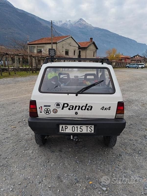 Usata Fiat Panda 4x4 54 CV (39 kW) 1997 Bianco Utilitaria