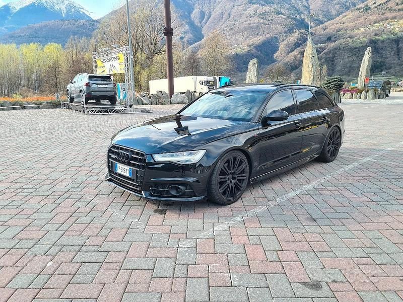 Usata Audi A6 S-Line 190 CV (139 kW) 2018 Nero Station wagon