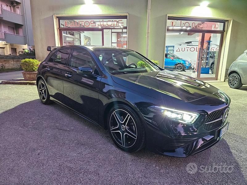Usata Mercedes A180 AMG Line Premium Plus 115 CV (84 kW) 2024 Nero Berlina