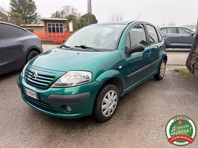 Usata Citroën C3 Elegance 59 CV (43 kW) 2004 Verde Berlina