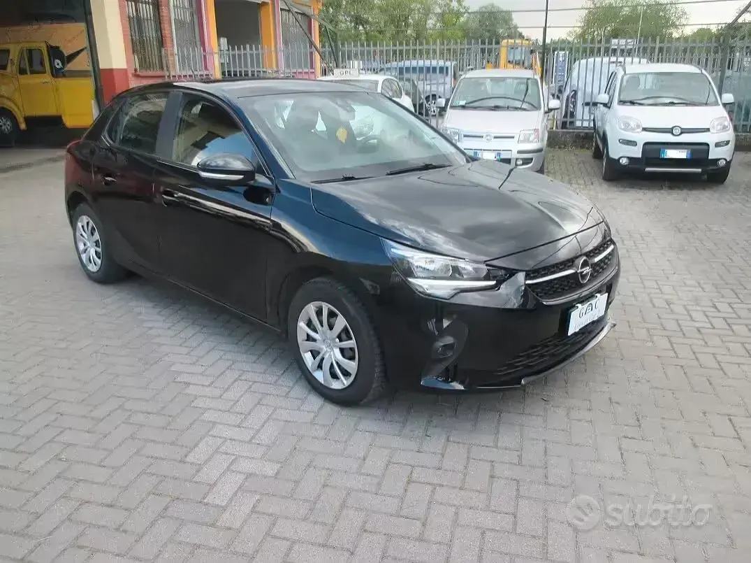 Usata Opel Corsa Edition 75 CV (55 kW) 2020 Nero Utilitaria