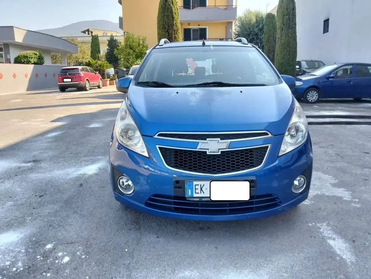 Usata Chevrolet Spark LS 68 CV (50 kW) 2011 Blu/azzurro Utilitaria