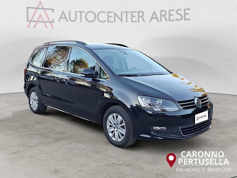 Usata VW Sharan Business 150 CV (110 kW) 2020 Nero metallizzato Monovolume