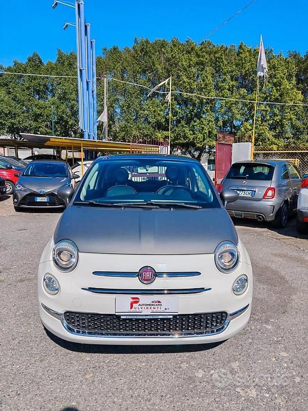 Usado Fiat 500C Collezione 95 CV (69 kW) 2018 Blanco Descapotable