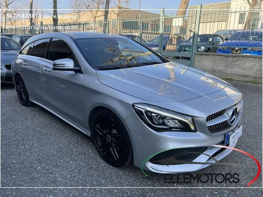 Usata Mercedes CLA200 Premium 136 CV (100 kW) 2018 Argento Coupé