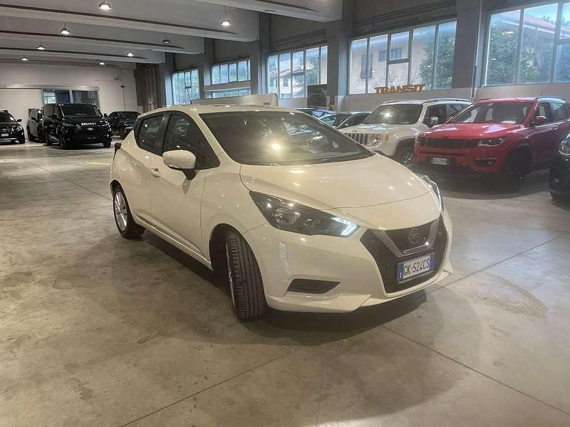 Usata Nissan Micra Acenta 92 CV (67 kW) 2022 Bianco Utilitaria