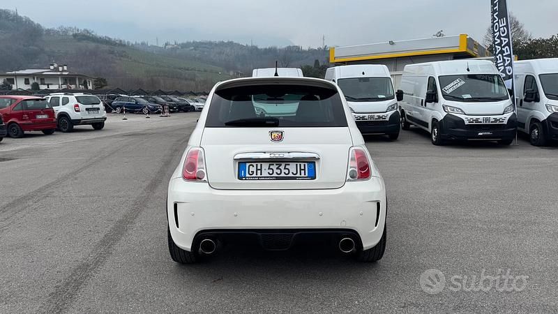 Usata Abarth 500 2009 Bianco Utilitaria