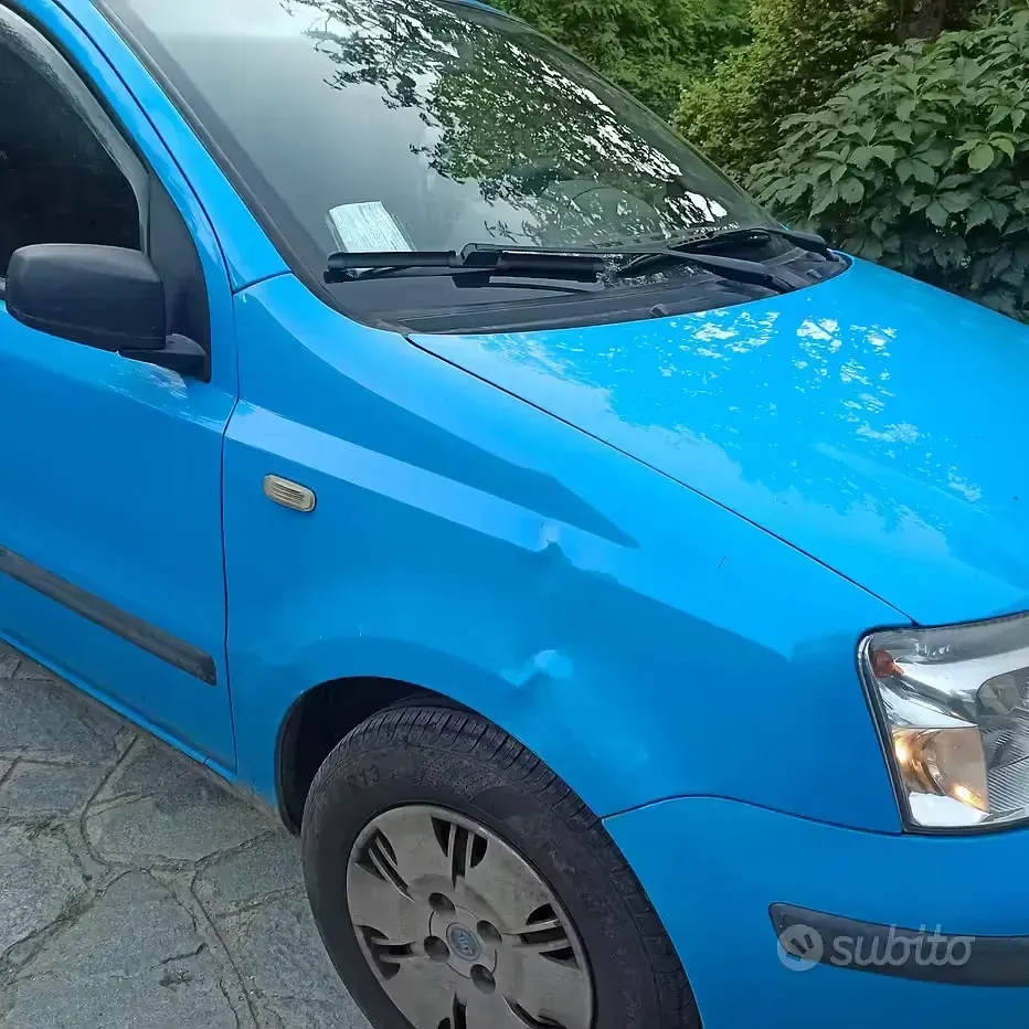 Usata Fiat Panda 60 CV (44 kW) 2004 Bluazzurro Utilitaria