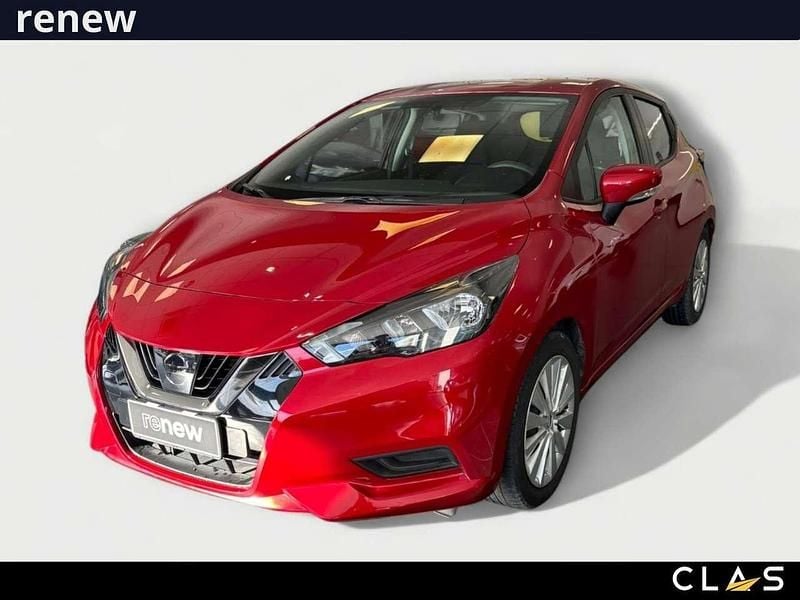 Rosso Usata 2023 Nissan Micra Visia Berlina | 13.400 € (Buon prezzo) - Immagine 1/4